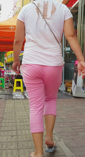 粉裤大妈重口味