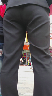 细高跟西裤制服诱惑