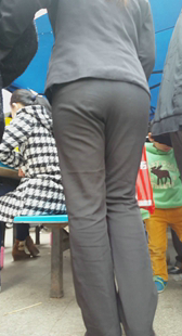 性感翘臀西裤小少妇