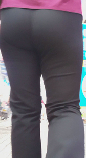 重口味大屁股西裤大妈