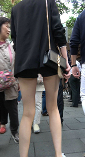 极品气质美颜美腿少女