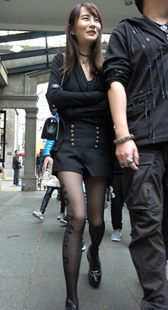 青春小清新OL黑丝漂亮小美女