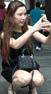 极品气质短裙高颜值美女