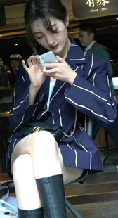 美腿美女性感大长腿坐姿