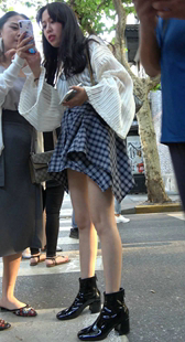 气质不错的时尚姐妹