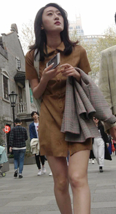 御姐范大长腿美女