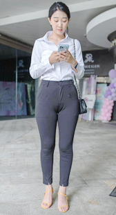 性感西裤肥臀金三角熟妇