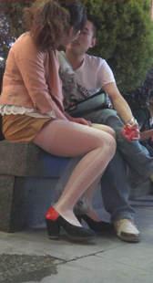 性感肉丝小情侣