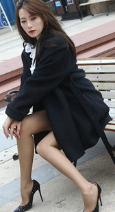 性感高跟丝袜长发小姐姐