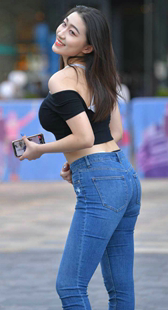 性感饱满圆润大臀网红