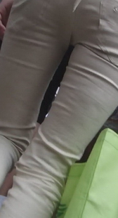 性感紧身大屁股上楼梯