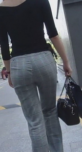 西裤美眉大屁股