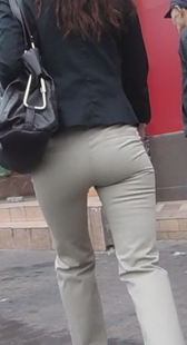 经典米裤，经典圆臀