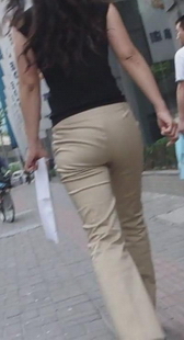 跟拍紧裤OL，大师的作品哦