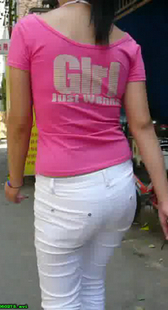 少妇走路扭成这样