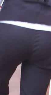 街拍性感超市小姐