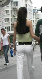 彩金龙精品白裤少妇