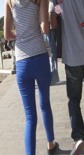 性感小情侣紧裤