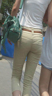 极品高挑少妇清晰内痕屁股翘