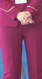 商场制服妹身材好