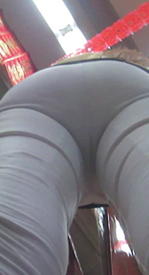 从下往上看屁股就是大