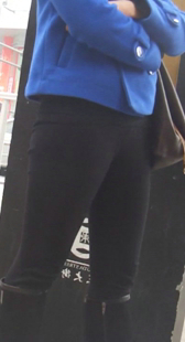 紧身包臀少妇三角区