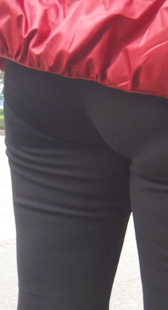 紧身呢绒少妇内痕紧