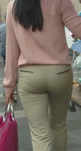 丰满黄布裤小少妇