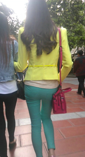 细长腿走路好会扭