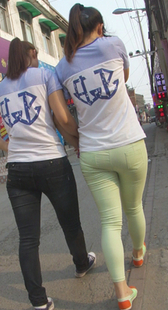 小妹紧身打底裤