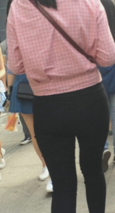 长腿宽臀打底裤