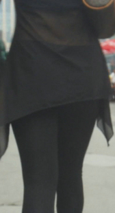 高挑性感宽紧臀