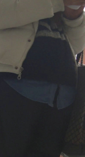 商场等人打底裤