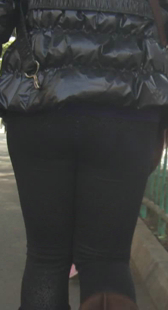 冬天里重口味打底裤