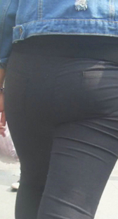 紧身翘臀打底裤