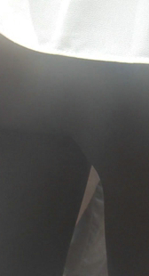 打底裤紧内痕少妇