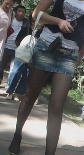 性感黑色丝袜高跟