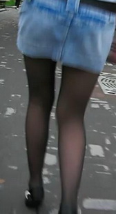 短裤性感黑丝少妇