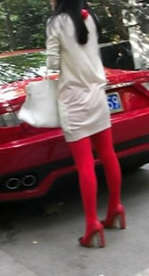 红丝性感白富美