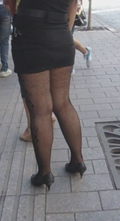 跟拍性感网袜成熟少妇