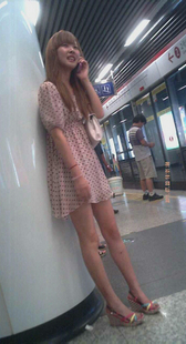 性感小妹站姿如此迷人