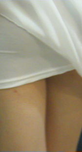 超短裙OL透明内痕