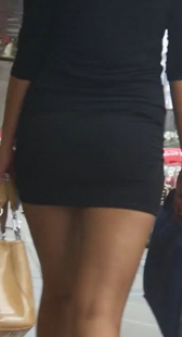 丝袜黑裙紧身OL