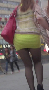 性感高跟短裙黑丝OL