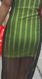 包臀长裙紧身少妇