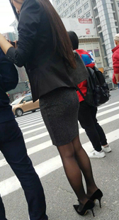 长腿包臀性感OL