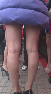 OL细高跟大长腿