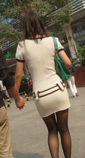 黑丝包臀美少妇