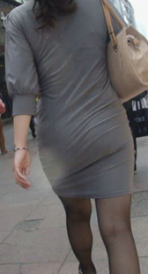 风骚超短裙紧内痕