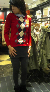 极品翘臀小妹可当模特